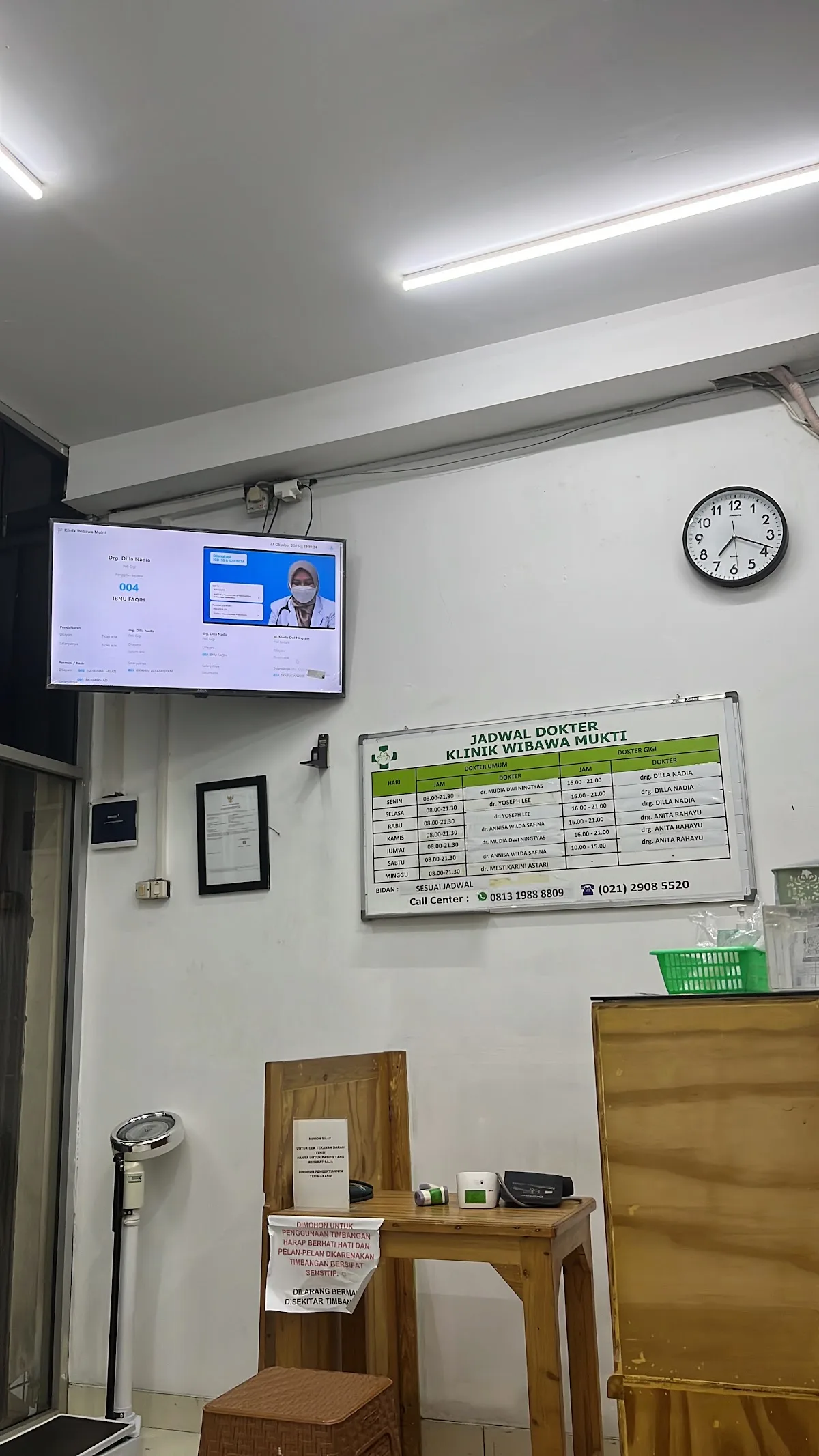 Foto fasilitas Klinik Keluarga