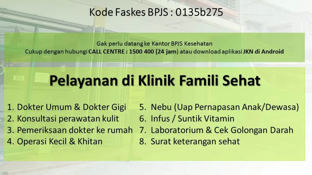 Foto fasilitas Klinik Pratama TNI AU dr. M. salamun